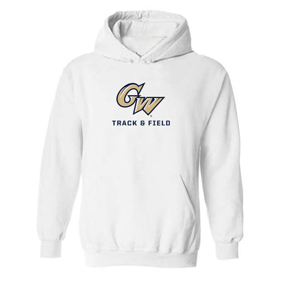 GWU - NCAA Men's Track & Field : Blake Johnson - Classic Shersey Hooded Sweatshirt-0