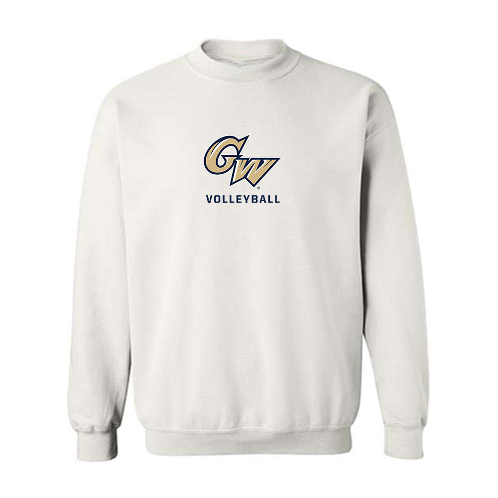 GWU - NCAA Women's Volleyball : Abby Markworth - Classic Shersey Crewneck Sweatshirt-0