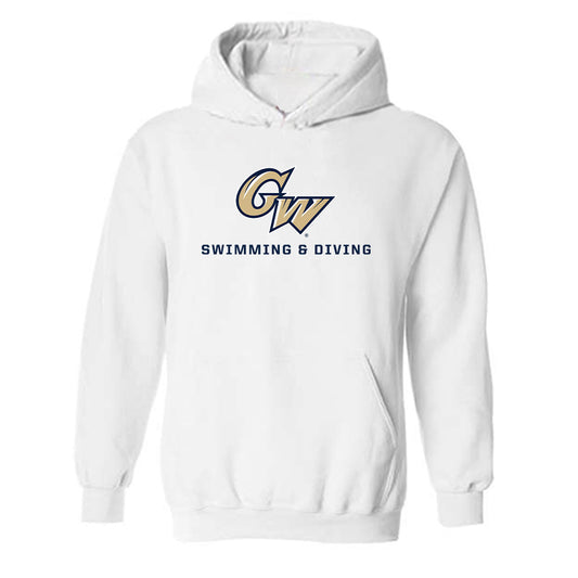 GWU - NCAA Men's Swimming & Diving : Shae Stratton - Classic Shersey Hooded Sweatshirt-0