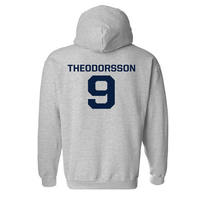 GWU - NCAA Women's Basketball : Emma Theodorsson - Classic Shersey Hooded Sweatshirt-1