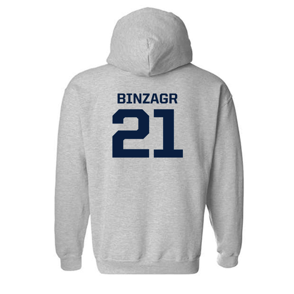 GWU - NCAA Men's Basketball : Mohamed Binzagr - Classic Shersey Hooded Sweatshirt-1