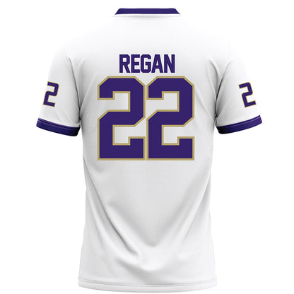 JMU - NCAA Football : Chase Regan - White Football Jersey-1