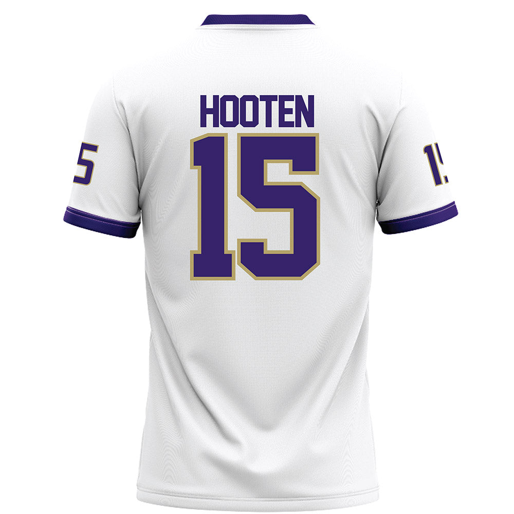 JMU - NCAA Football : Jt Hooten - White Football Jersey-1