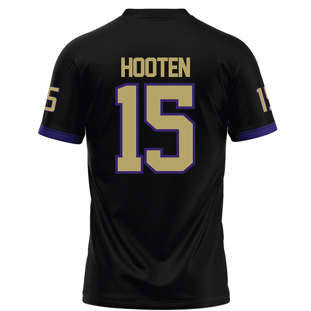 JMU - NCAA Football : Jt Hooten - Black Football Jersey-1