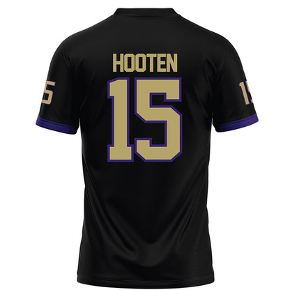 JMU - NCAA Football : Jt Hooten - Black Football Jersey-1