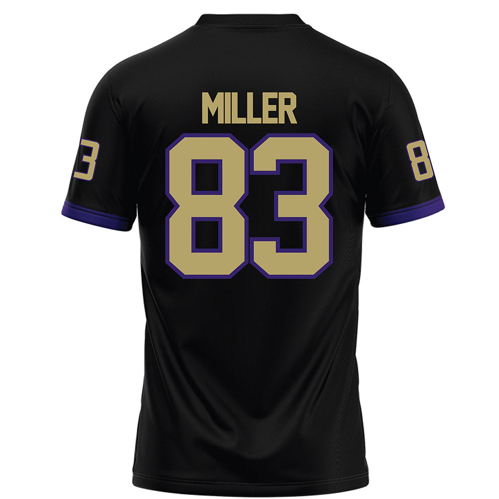 JMU - NCAA Football : Chase Miller - Black Football Jersey-1