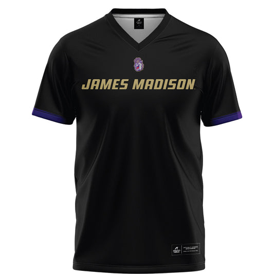 JMU - NCAA Football : Camden Coleman - Black Football Jersey-0