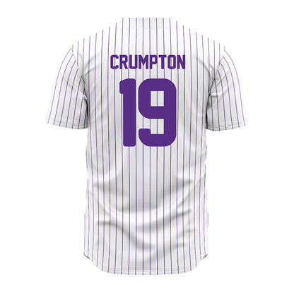 North Alabama - NCAA Baseball : Kelly Crumpton - Pin Stripes Jersey-1