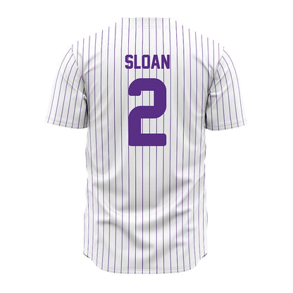 North Alabama - NCAA Baseball : Jayden Sloan - Pin Stripes Jersey-1