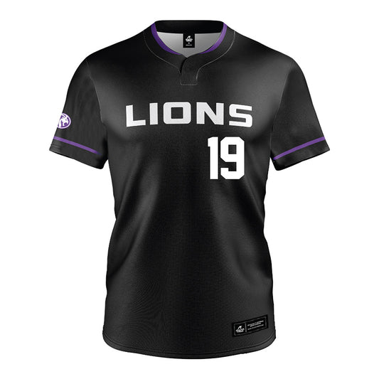 North Alabama - NCAA Baseball : Kelly Crumpton - Black Jersey-0