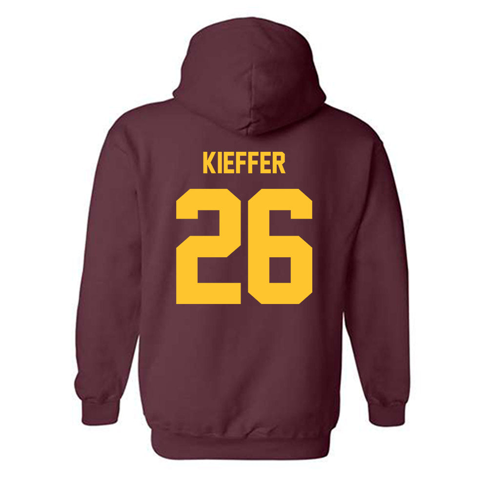 Arizona State - NCAA Football : Carston Kieffer - Classic Shersey Hooded Sweatshirt-1