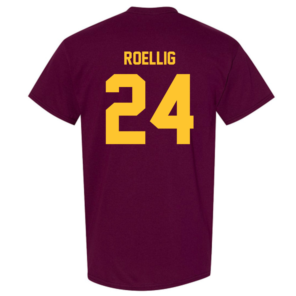 Arizona State - NCAA Baseball : Austen Roellig - Classic Shersey T-Shirt-1