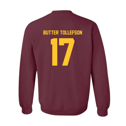 Arizona State - NCAA Football : Michael "Butter" Tollefson - Classic Shersey Crewneck Sweatshirt-1