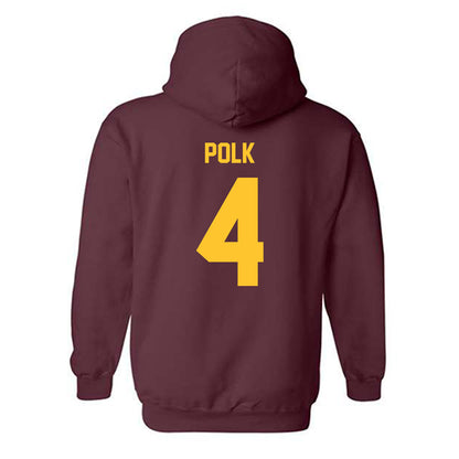Arizona State - NCAA Baseball : Matthew Polk - Classic Shersey Hooded Sweatshirt-1