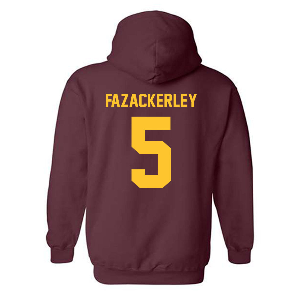 Arizona State - NCAA Women's Soccer : Lucy Fazackerley - Classic Shersey Hooded Sweatshirt-1