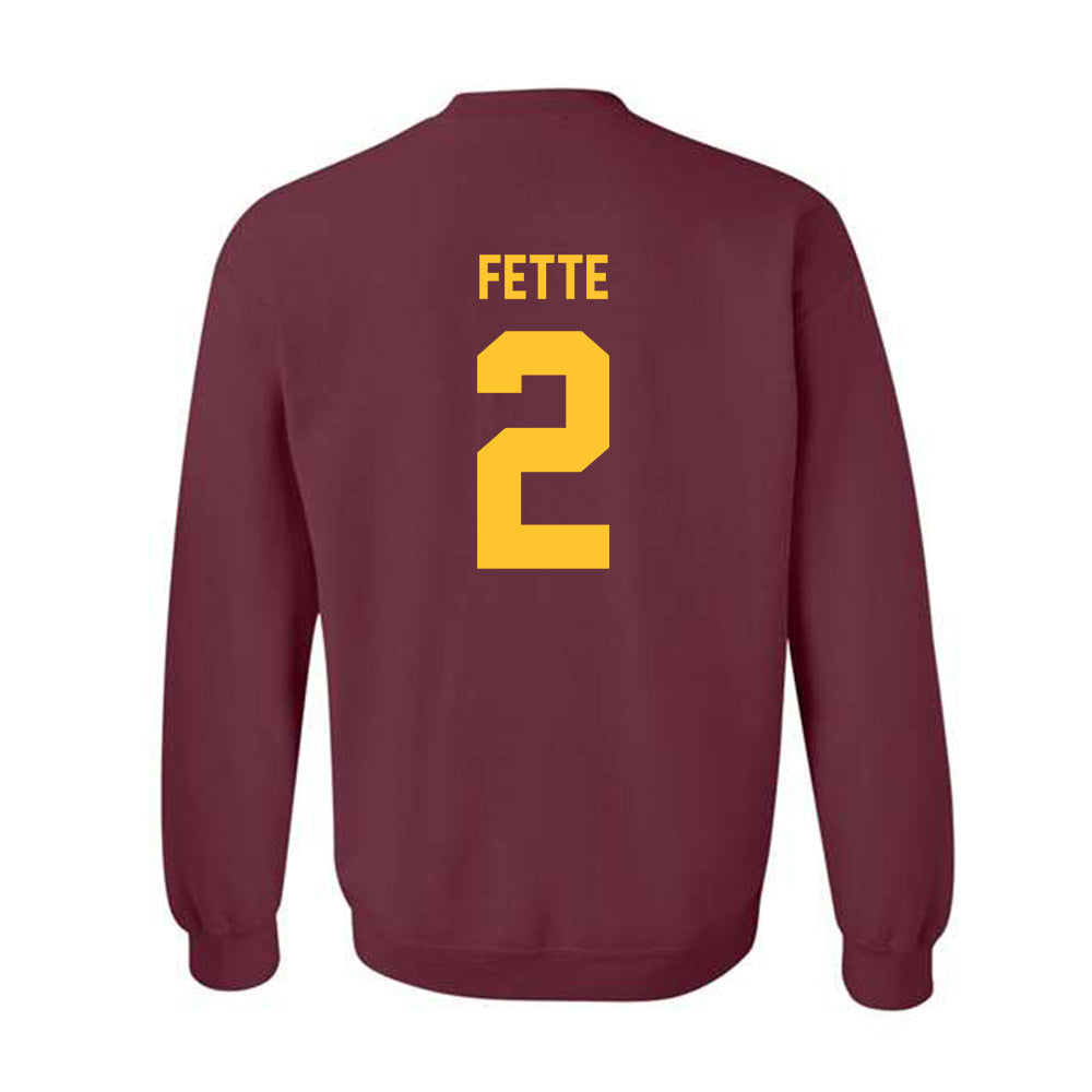 Arizona State - NCAA Football : Jake Fette - Classic Shersey Crewneck Sweatshirt-1