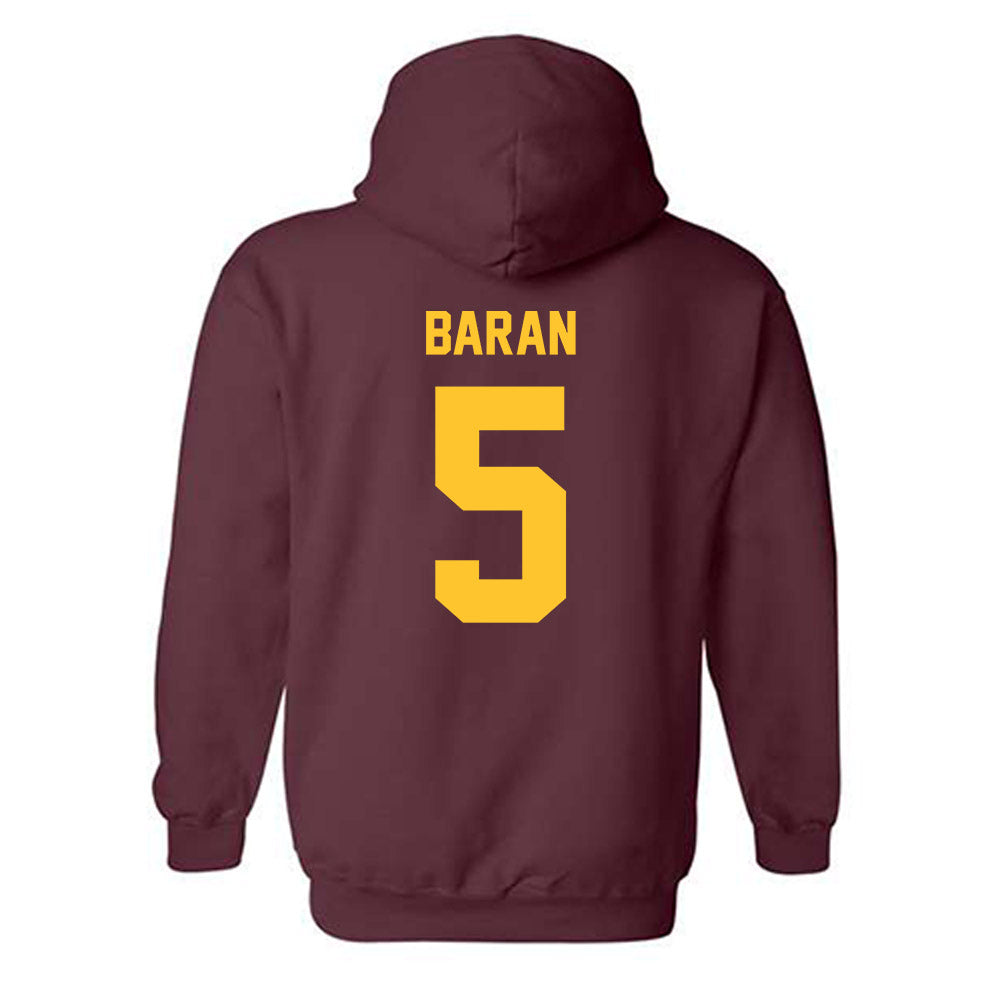 Arizona State - NCAA Men's Ice Hockey : Richard Baran - Classic Shersey Hooded Sweatshirt-1