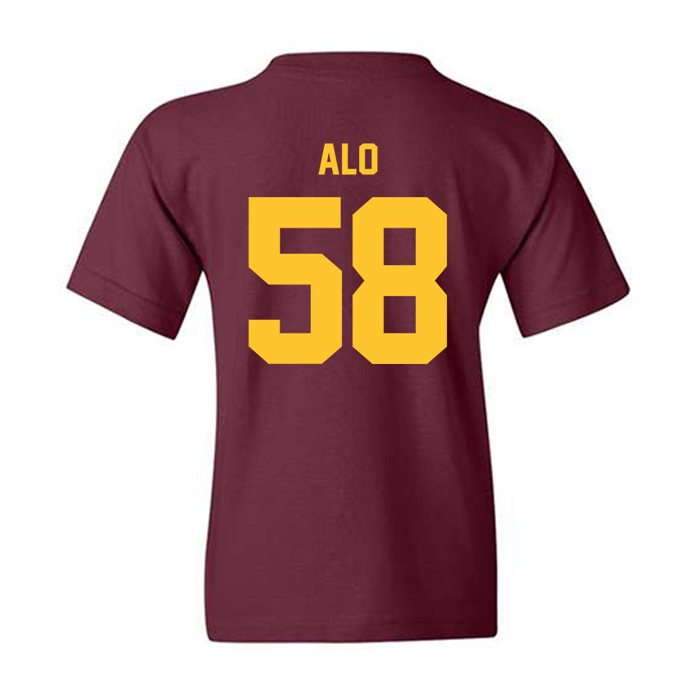 Arizona State - NCAA Football : Santana Alo - Classic Shersey Youth T-Shirt-1