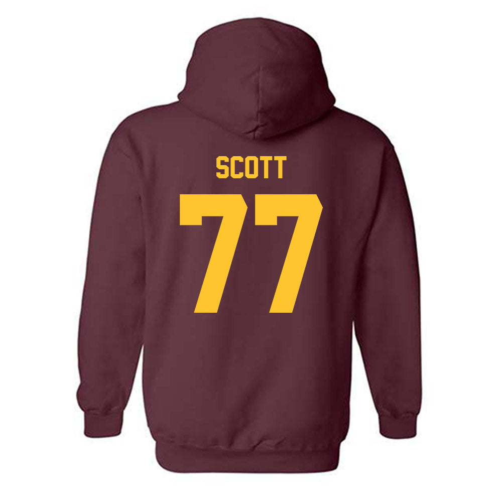 Arizona State - NCAA Football : Kyle Scott - Classic Shersey Hooded Sweatshirt-1