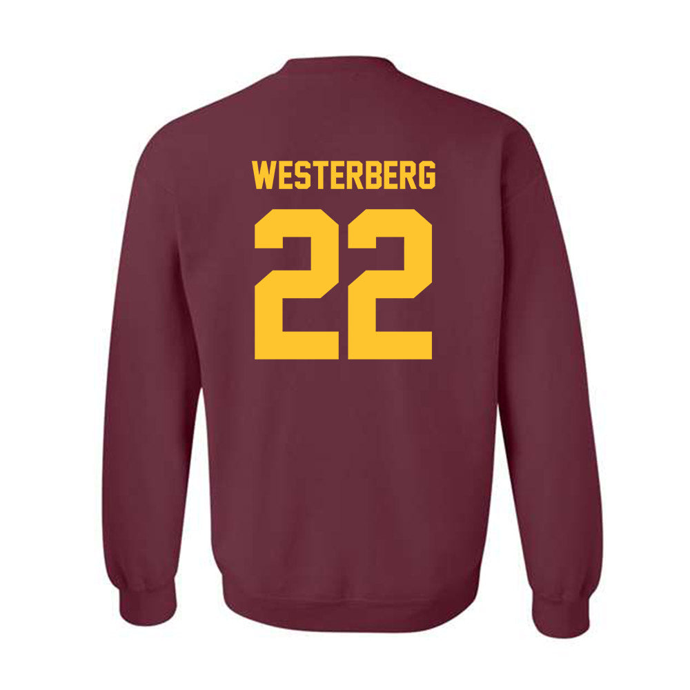 Arizona State - NCAA Women's Lacrosse : Addison Westerberg - Classic Shersey Crewneck Sweatshirt-1