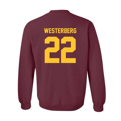 Arizona State - NCAA Women's Lacrosse : Addison Westerberg - Classic Shersey Crewneck Sweatshirt-1