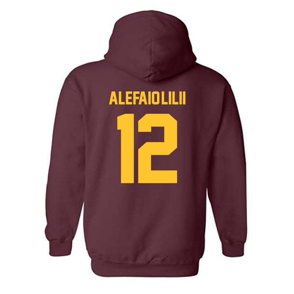 Arizona State - NCAA Football : Benjamin Alefaio-Lilii - Classic Shersey Hooded Sweatshirt-1