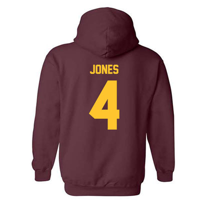 Arizona State - NCAA Women's Basketball : Rashunda Jones - Classic Shersey Hooded Sweatshirt-1