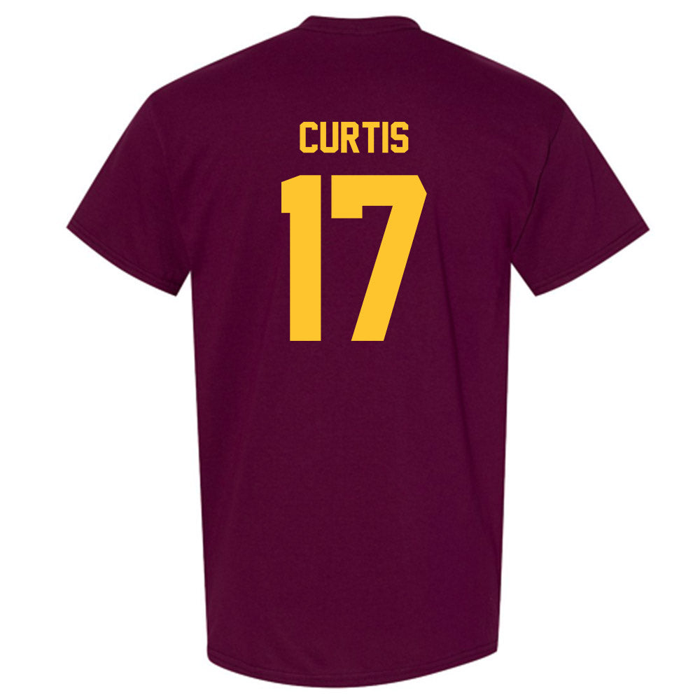 Arizona State - NCAA Baseball : Eli Curtis - Classic Shersey T-Shirt-1