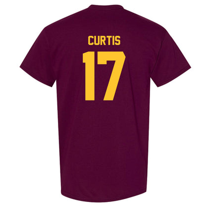 Arizona State - NCAA Baseball : Eli Curtis - Classic Shersey T-Shirt-1