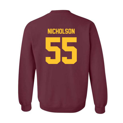 Arizona State - NCAA Football : Niniva Nicholson - Classic Shersey Crewneck Sweatshirt-1