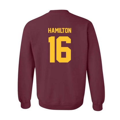 Arizona State - NCAA Football : Jaren Hamilton - Classic Shersey Crewneck Sweatshirt-1
