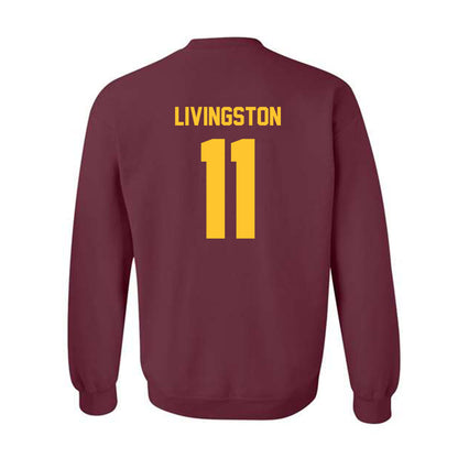 Arizona State - NCAA Women's Lacrosse : Morgan Livingston - Classic Shersey Crewneck Sweatshirt-1