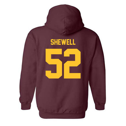 Arizona State - NCAA Football : Ian Shewell - Classic Shersey Hooded Sweatshirt-1