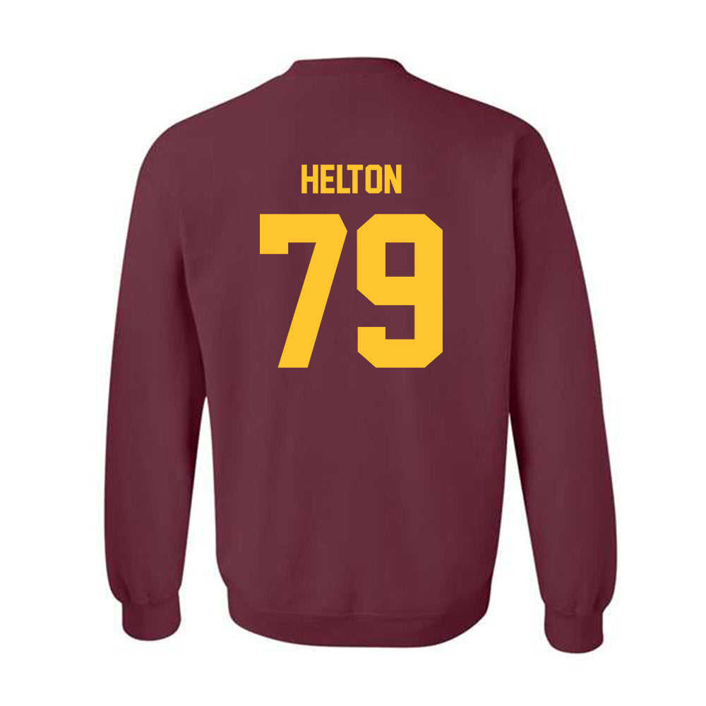 Arizona State - NCAA Football : Brent Helton - Classic Shersey Crewneck Sweatshirt-1