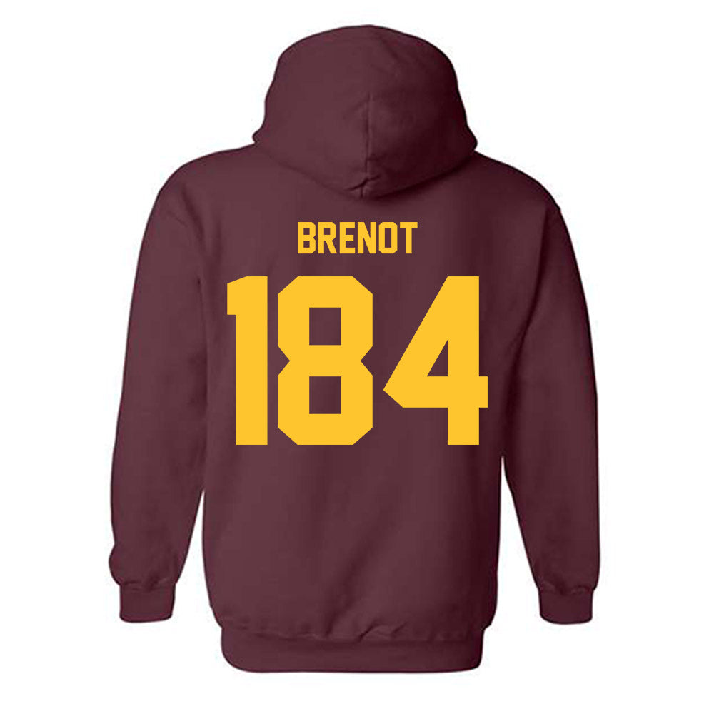 Arizona State - NCAA Wrestling : Aidan Brenot - Classic Shersey Hooded Sweatshirt-1