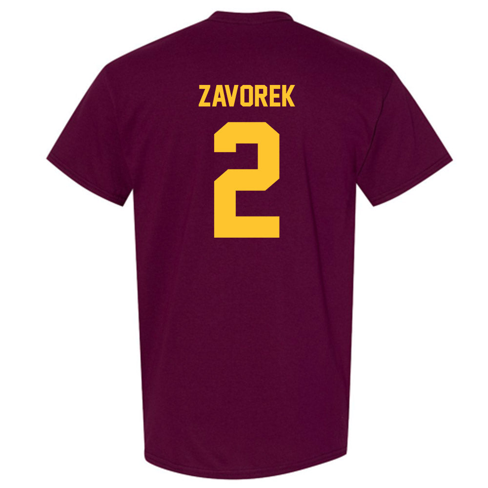 Arizona State - NCAA Baseball : Beckett Zavorek - Classic Shersey T-Shirt-1