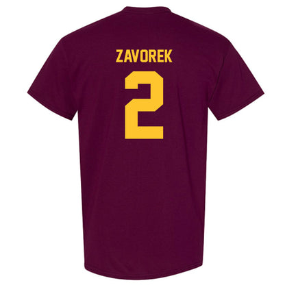 Arizona State - NCAA Baseball : Beckett Zavorek - Classic Shersey T-Shirt-1