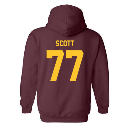 Arizona State - NCAA Football : Kyle Scott - Classic Shersey Hooded Sweatshirt-1