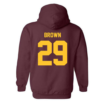 Arizona State - NCAA Baseball : Tommy Brown - Classic Shersey Hooded Sweatshirt-1