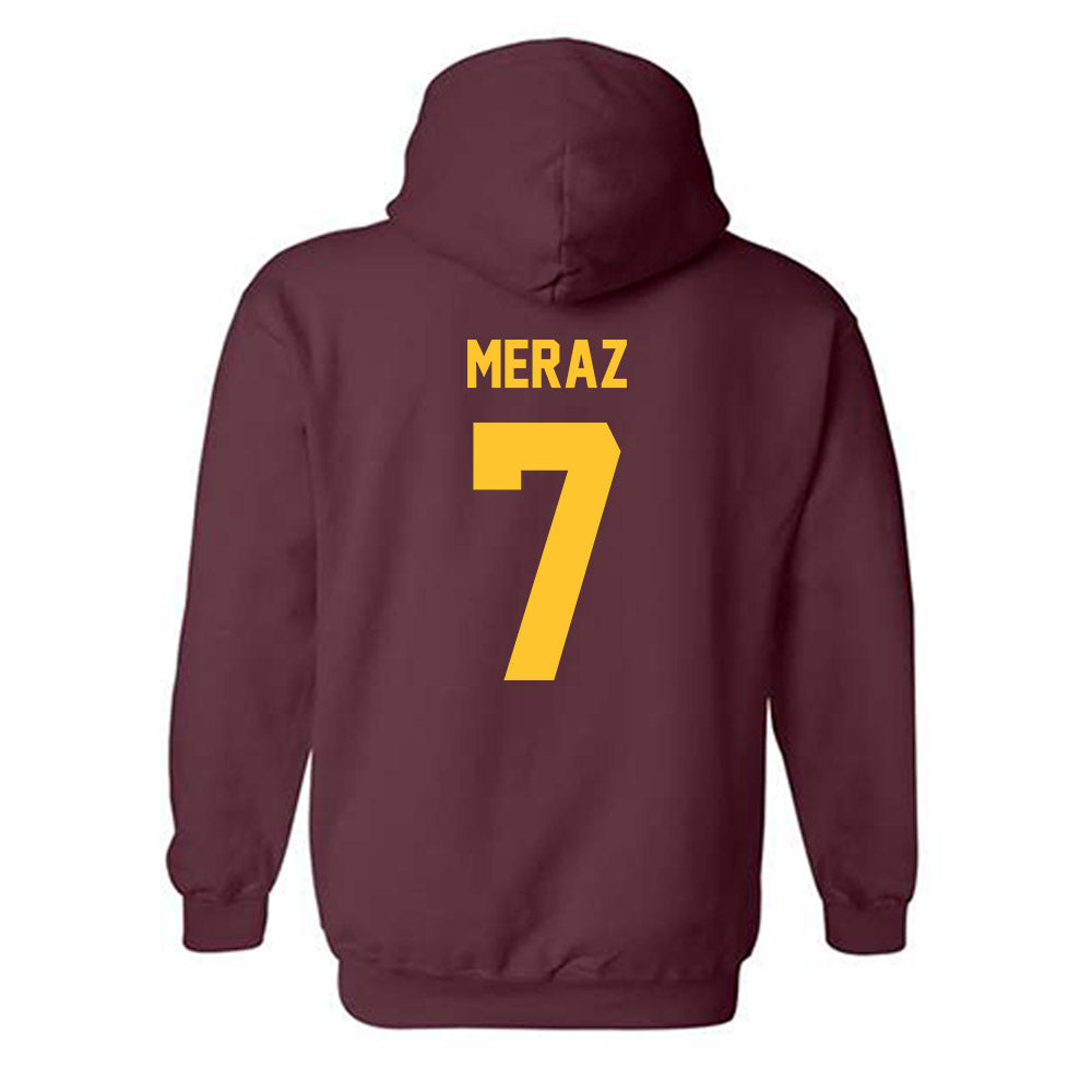 Arizona State - NCAA Men's Water Polo : Leila Meraz - Classic Shersey Hooded Sweatshirt-1