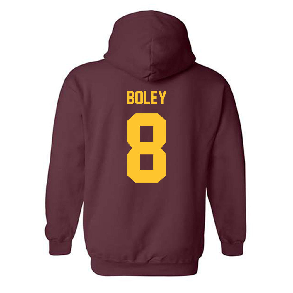 Arizona State - NCAA Football : Cutter Boley - Classic Shersey Hooded Sweatshirt-1
