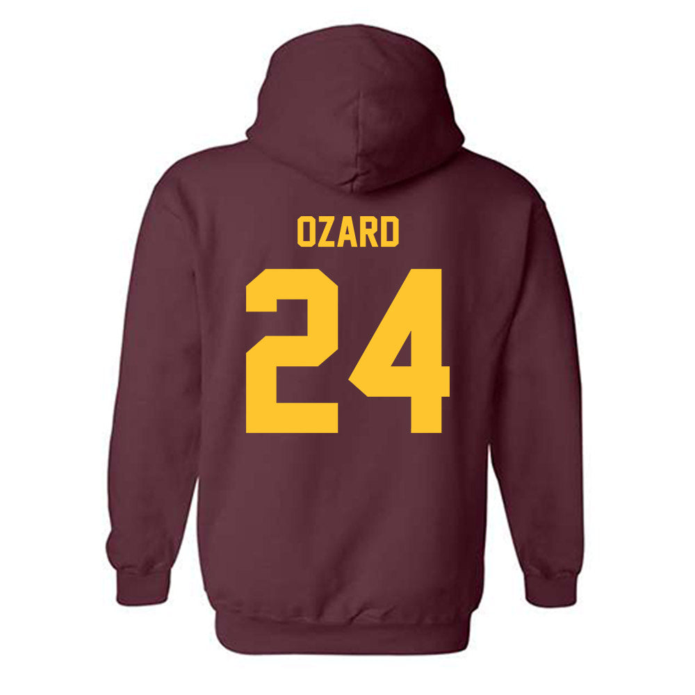 Arizona State - NCAA Women's Soccer : Katherine Ozard - Classic Shersey Hooded Sweatshirt-1
