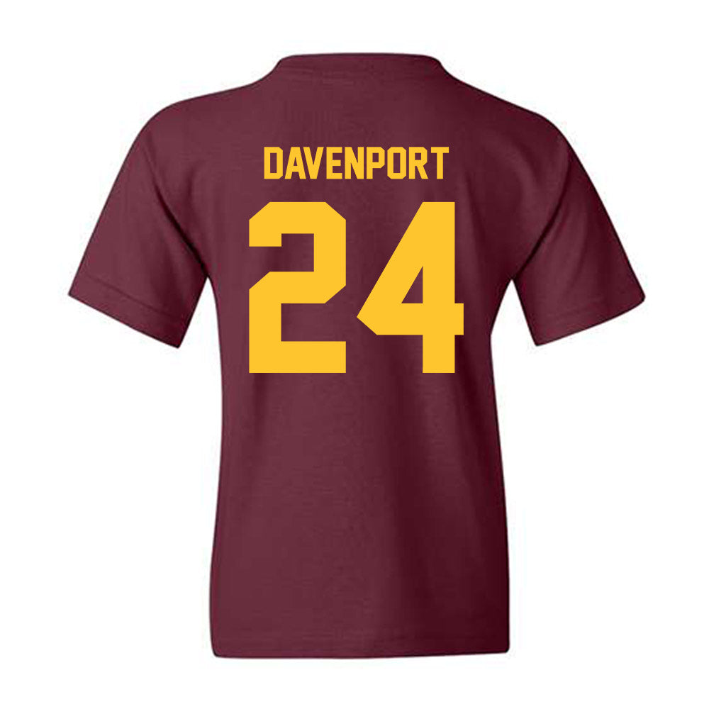 Arizona State - NCAA Women's Basketball : Deborah Davenport - Classic Shersey Youth T-Shirt-1