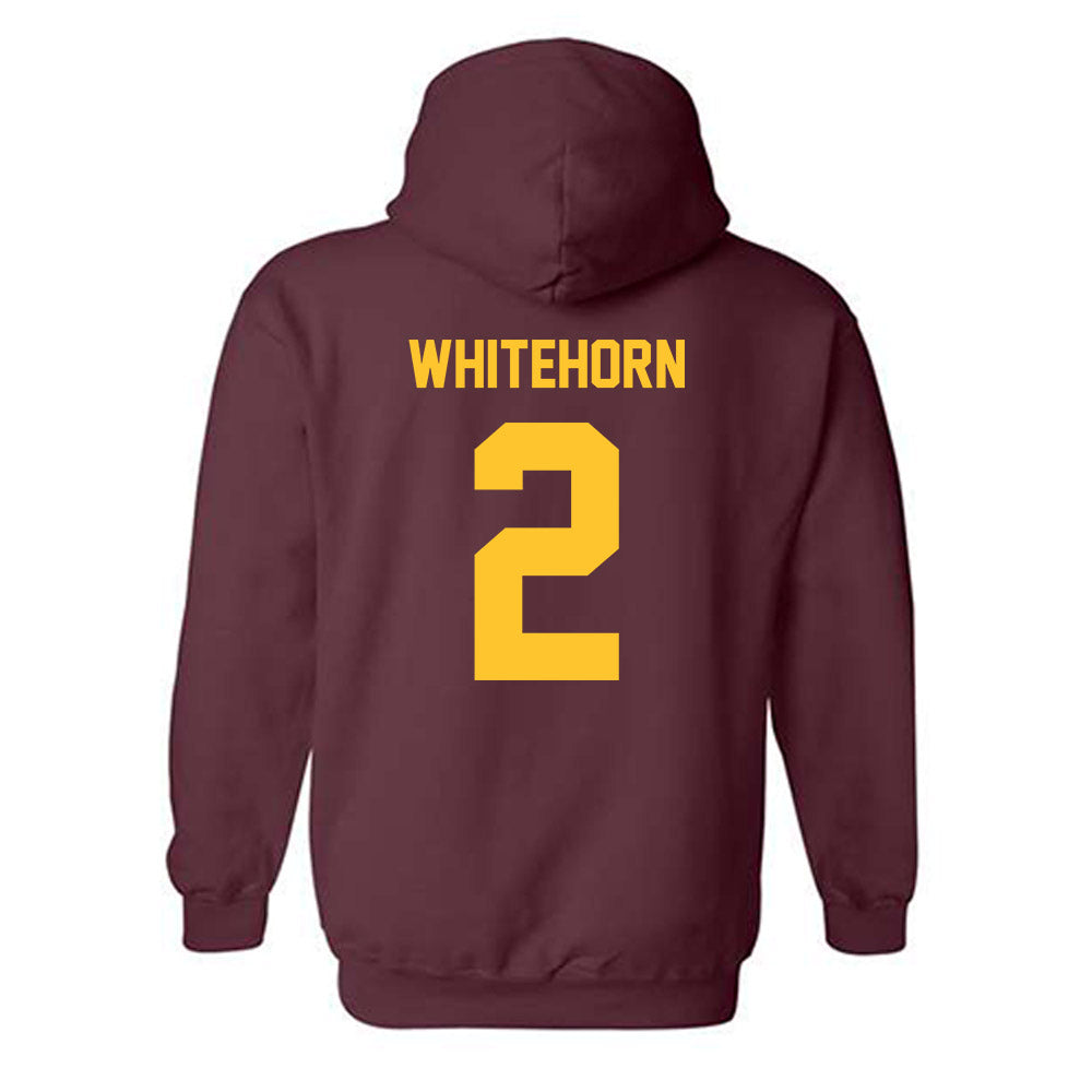 Arizona State - NCAA Women's Basketball : Ruby Whitehorn - Classic Shersey Hooded Sweatshirt-1