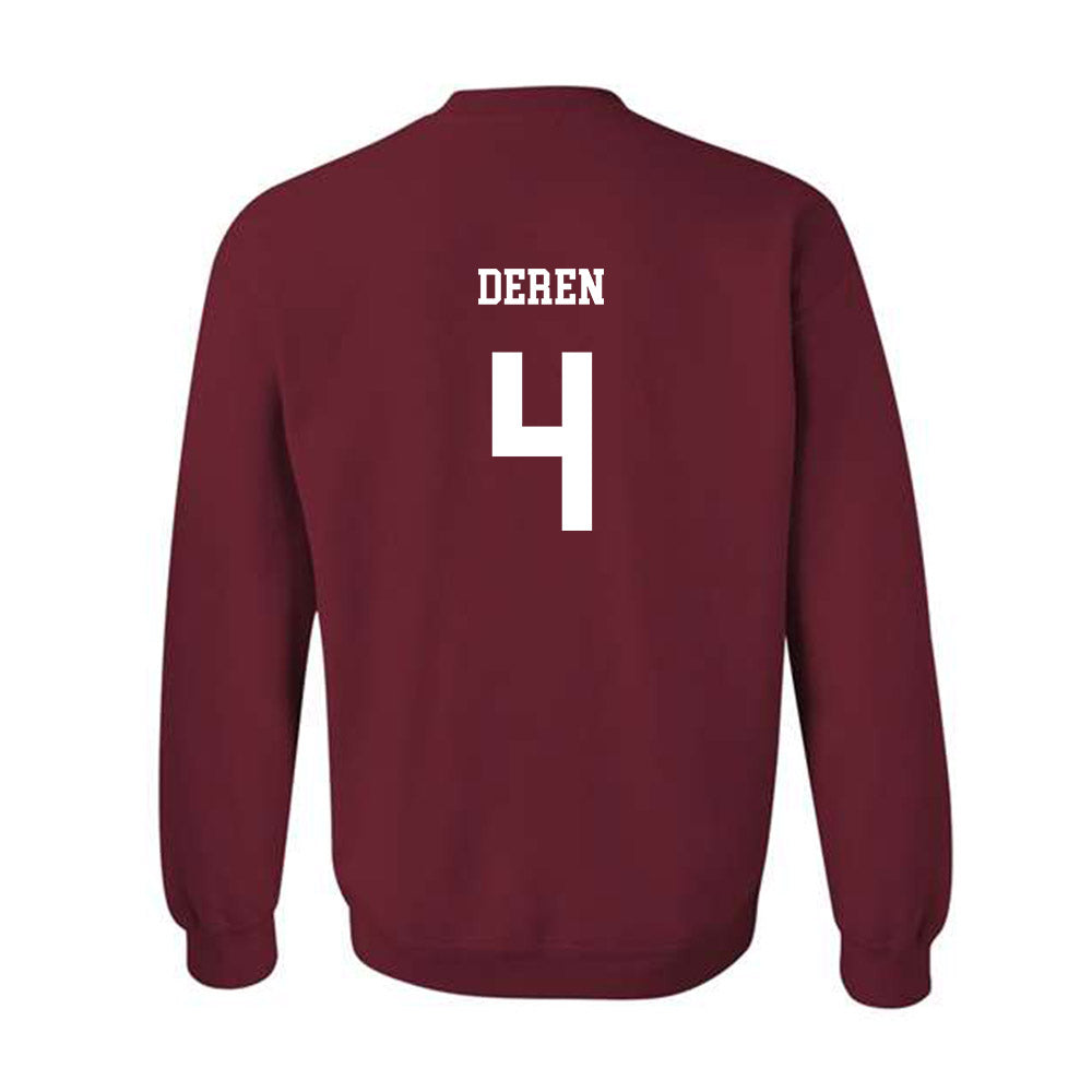 UMass - NCAA Women's Soccer : Amelia Deren - Classic Fashion Shersey Crewneck Sweatshirt-1