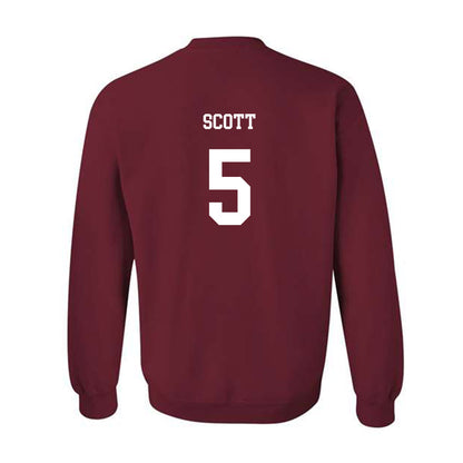 UMass - NCAA Women's Basketball : Kiki Scott - Classic Fashion Shersey Crewneck Sweatshirt-1