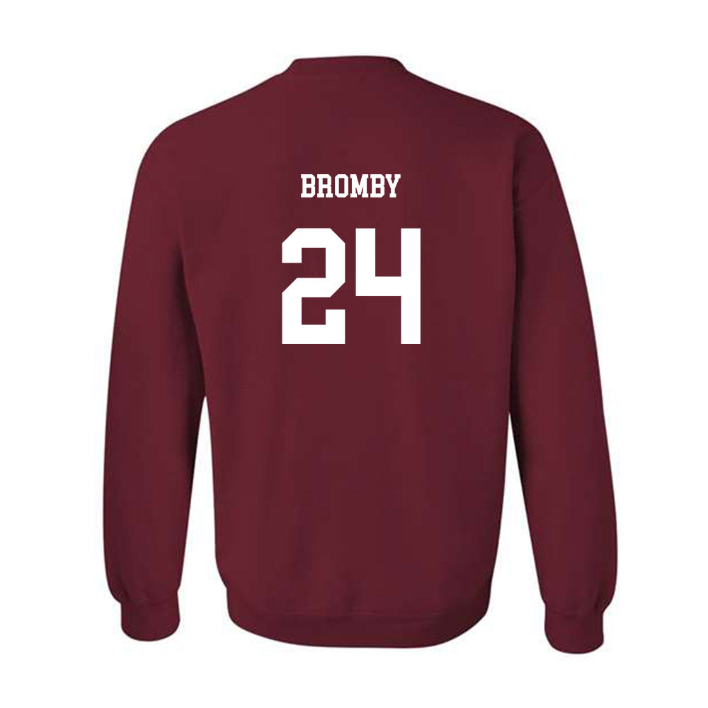 UMass - NCAA Women's Lacrosse : Reese Bromby - Classic Fashion Shersey Crewneck Sweatshirt-1