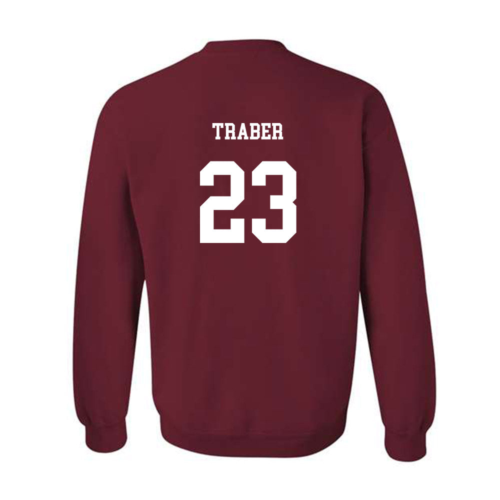UMass - NCAA Women's Soccer : Aline Traber - Classic Fashion Shersey Crewneck Sweatshirt-1