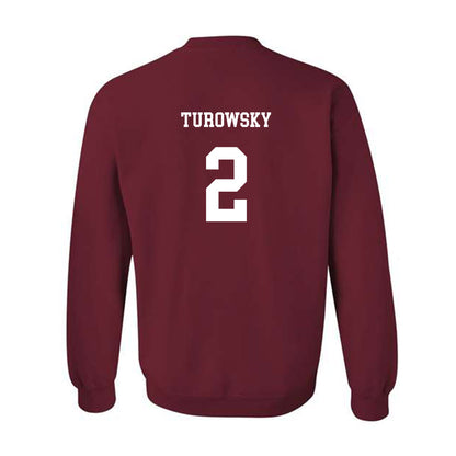 UMass - NCAA Men's Lacrosse : Jack Turowsky - Classic Fashion Shersey Crewneck Sweatshirt-1
