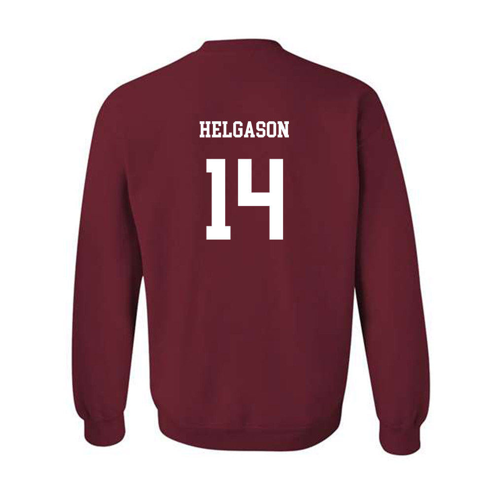UMass - NCAA Men's Basketball : Heimir Helgason - Classic Fashion Shersey Crewneck Sweatshirt-1